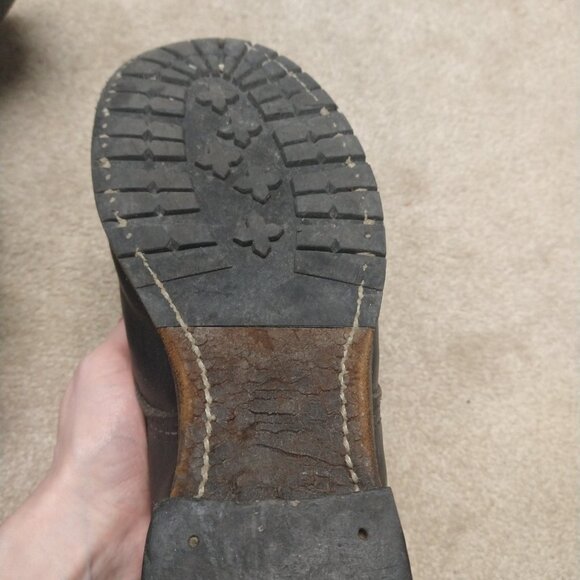 Men's Red Wing Black Leather Boots, 9014, US 8.5 - Picture 9 of 9